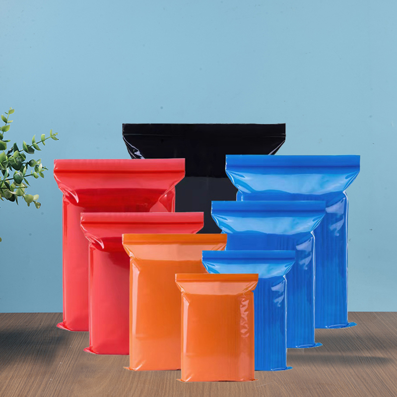 Colored Self-Sealing Bags
